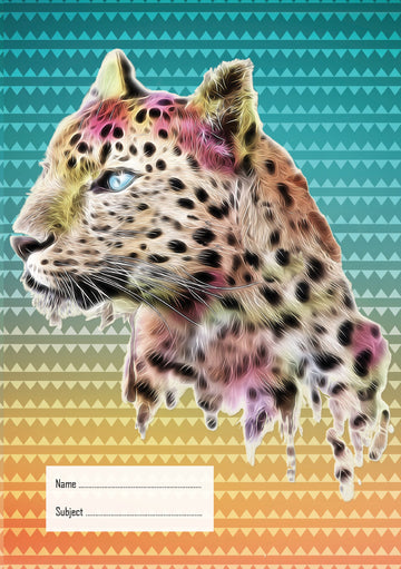 Leopard Exercise Book Cover