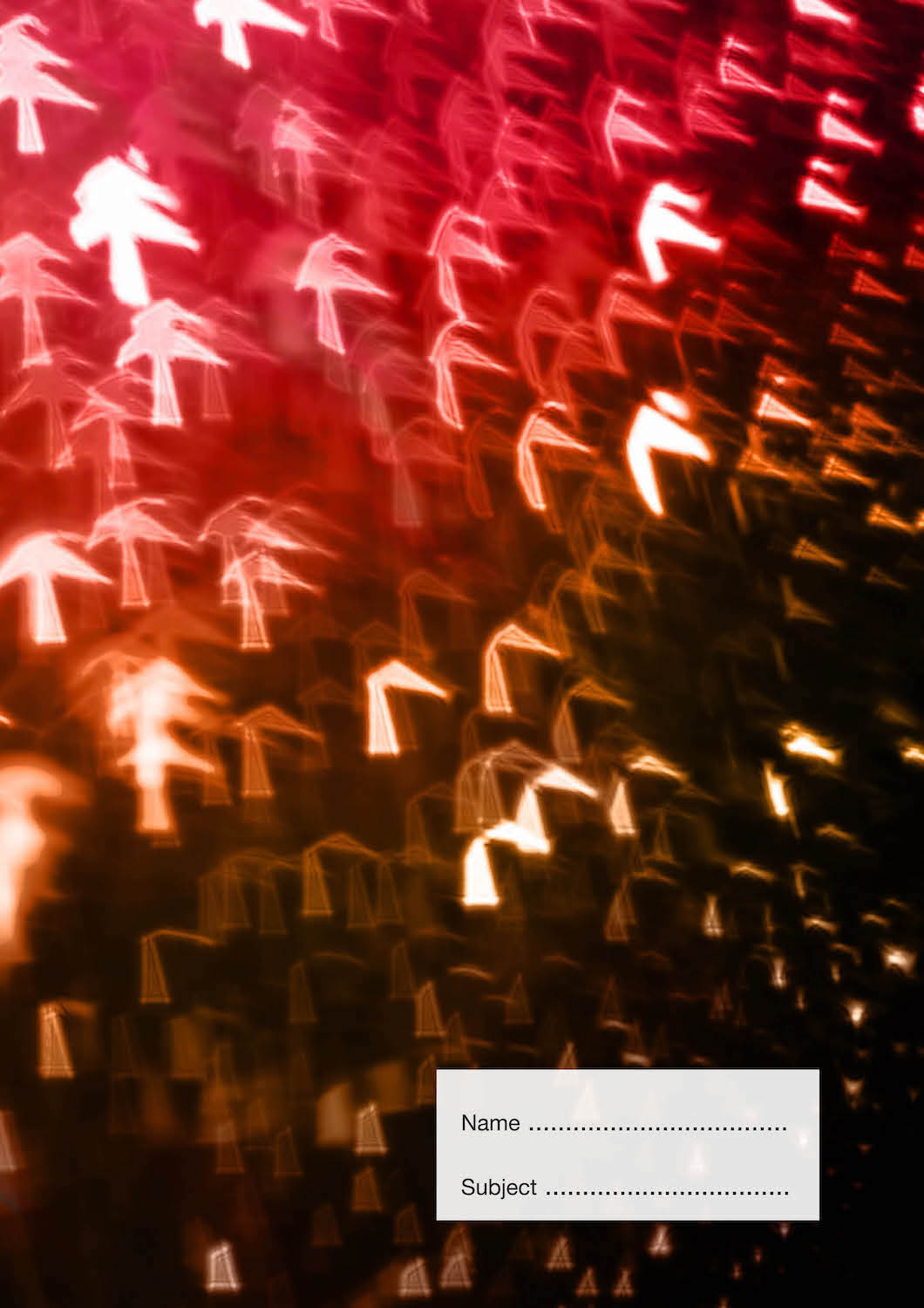 Red Wind Direction School Book Cover