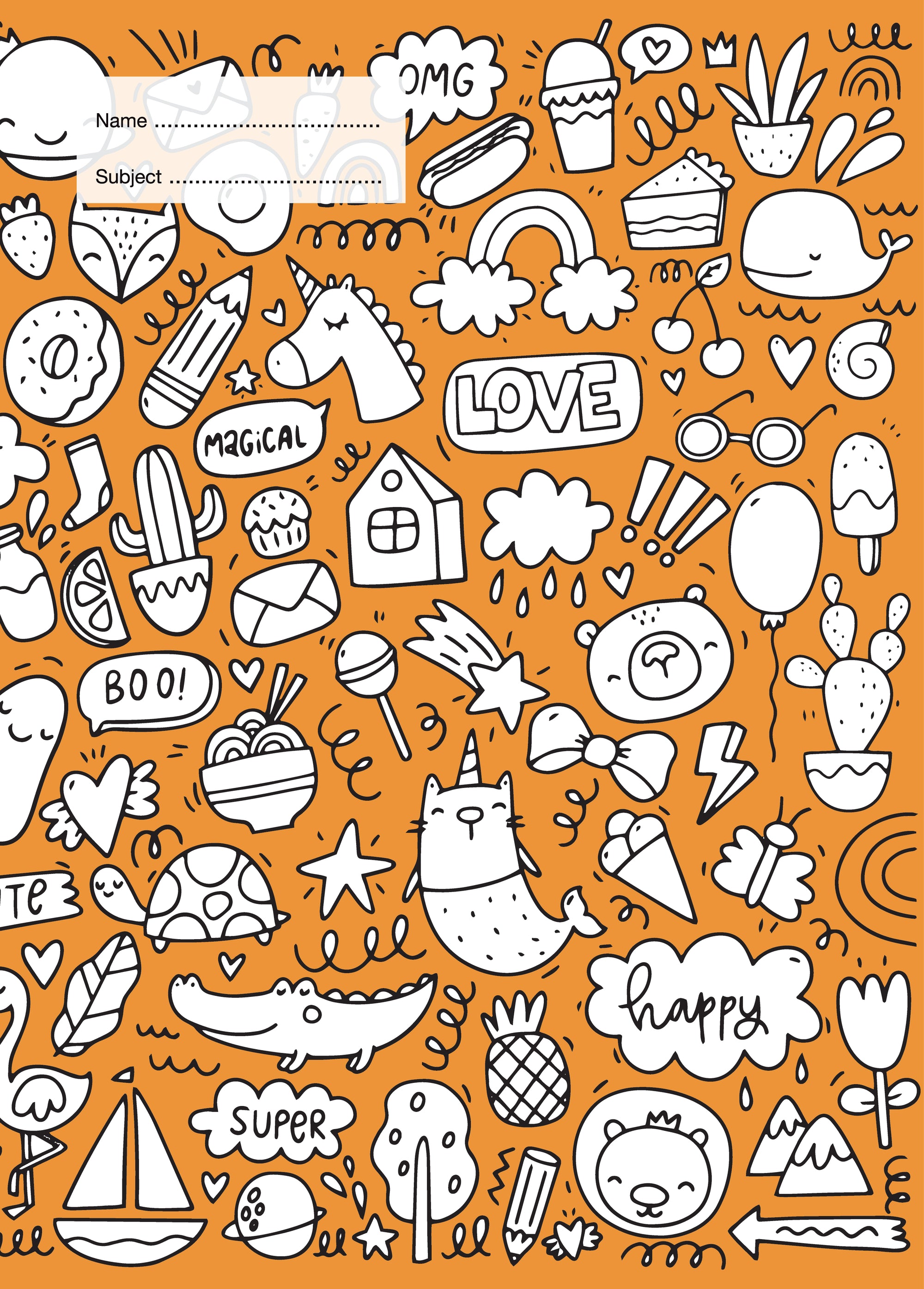 Doodles School Book Cover