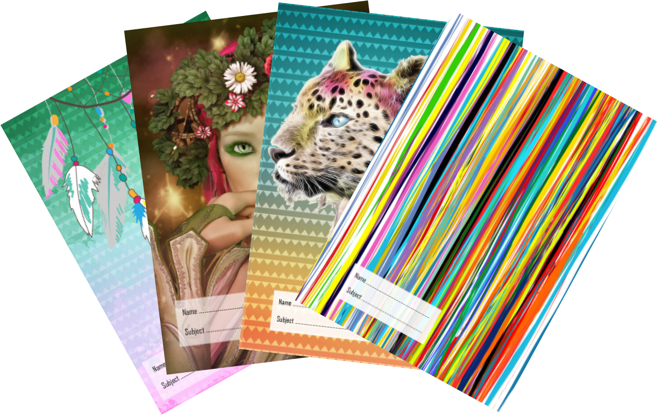 Dreamcatcher + Elven Maid + Leopard + Pick Up Sticks covers