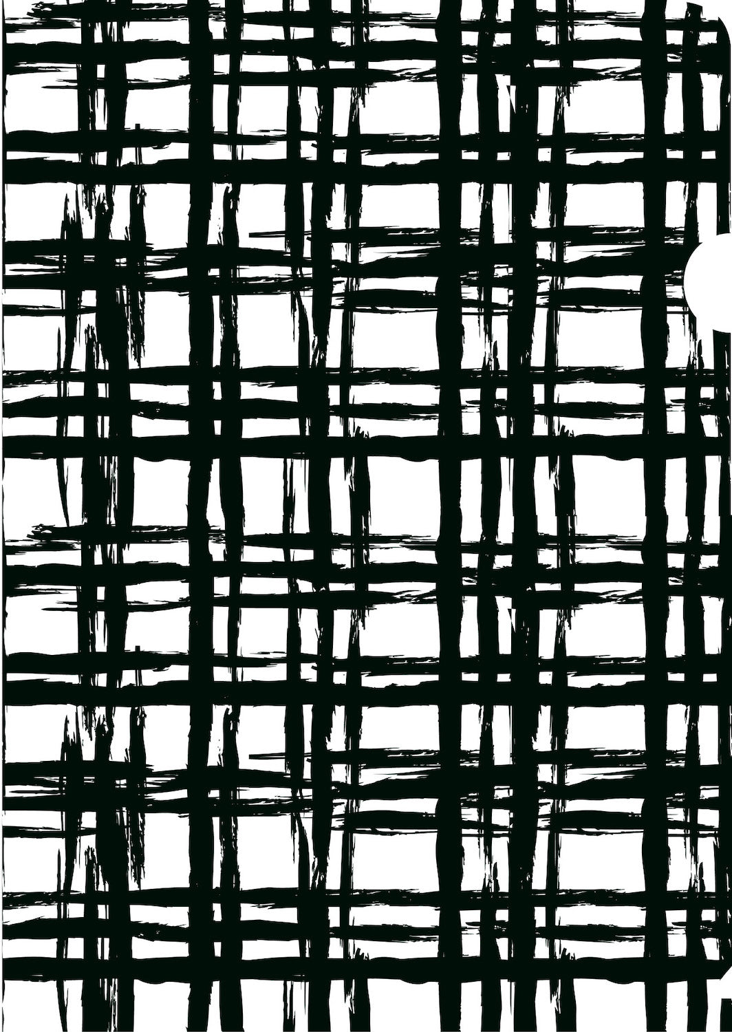 Black & White Checks Document Cover