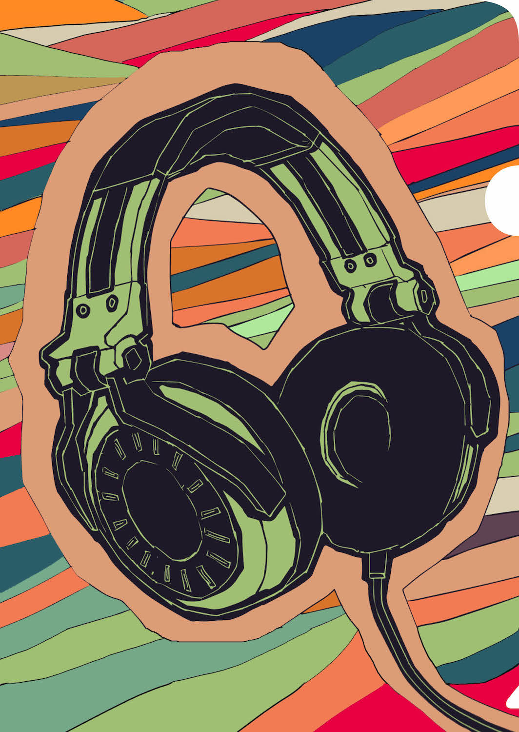 Headphones Document Cover