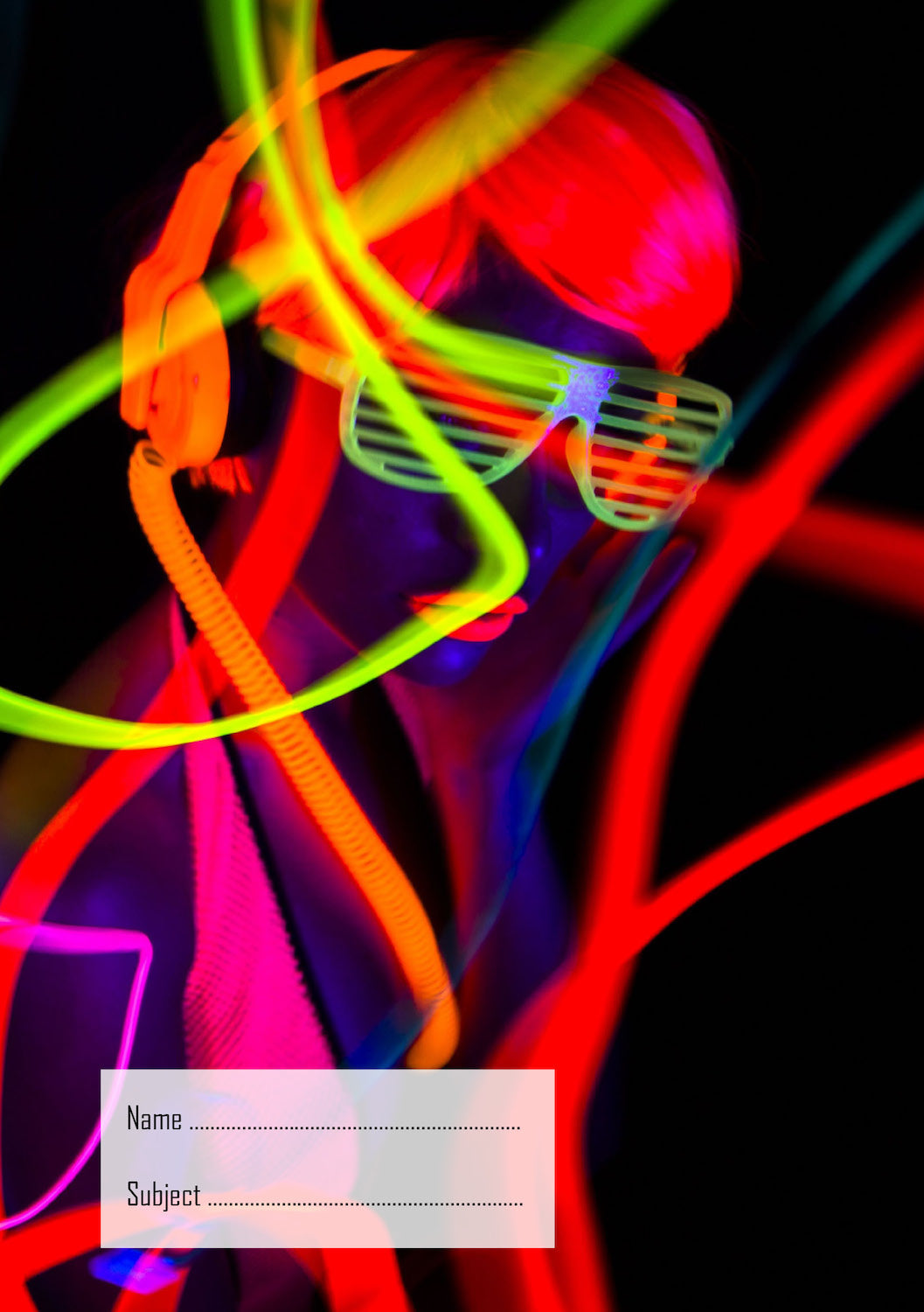 Neon Girls School Book Cover