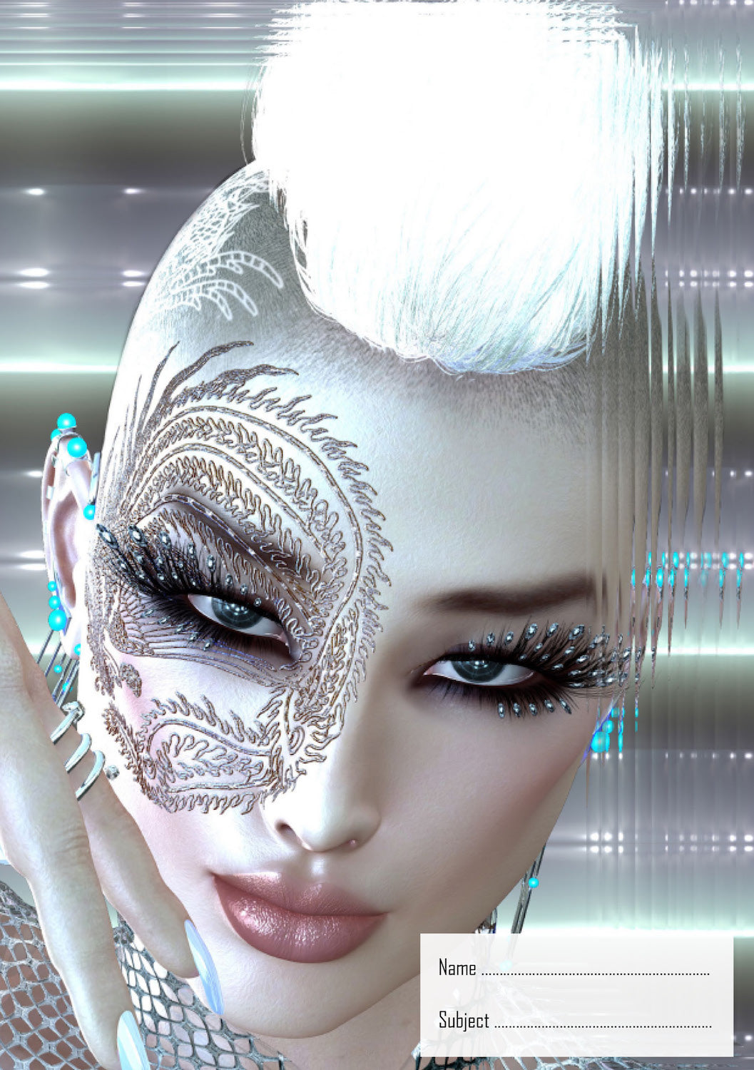 Platinum Blonde School Book Cover