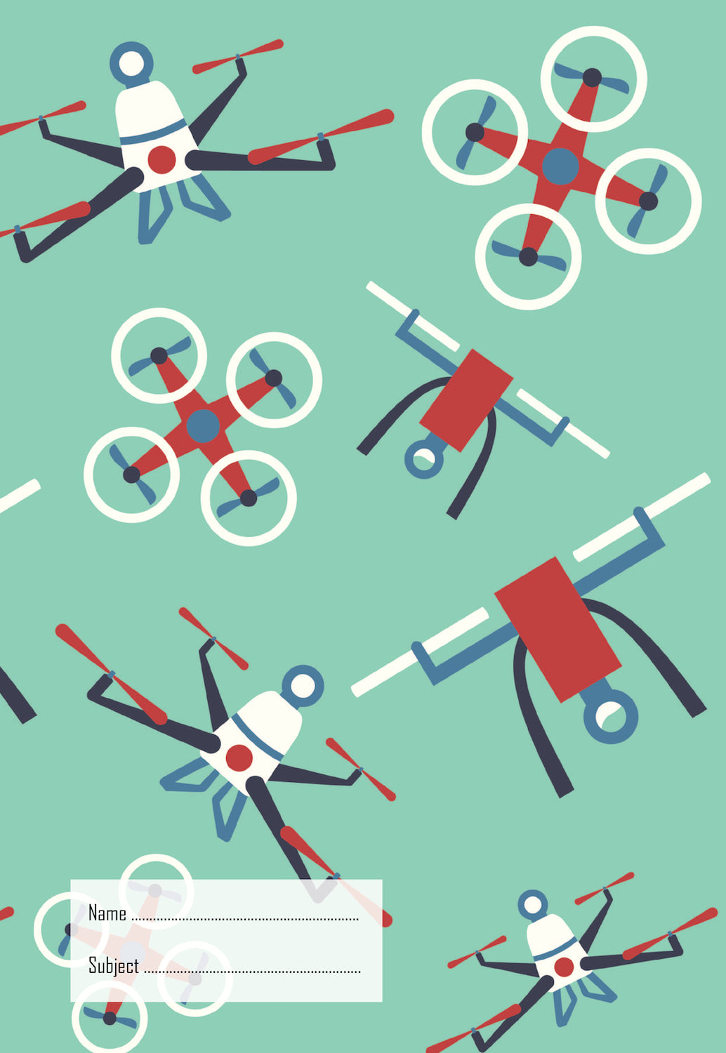 UAVs School Book Cover