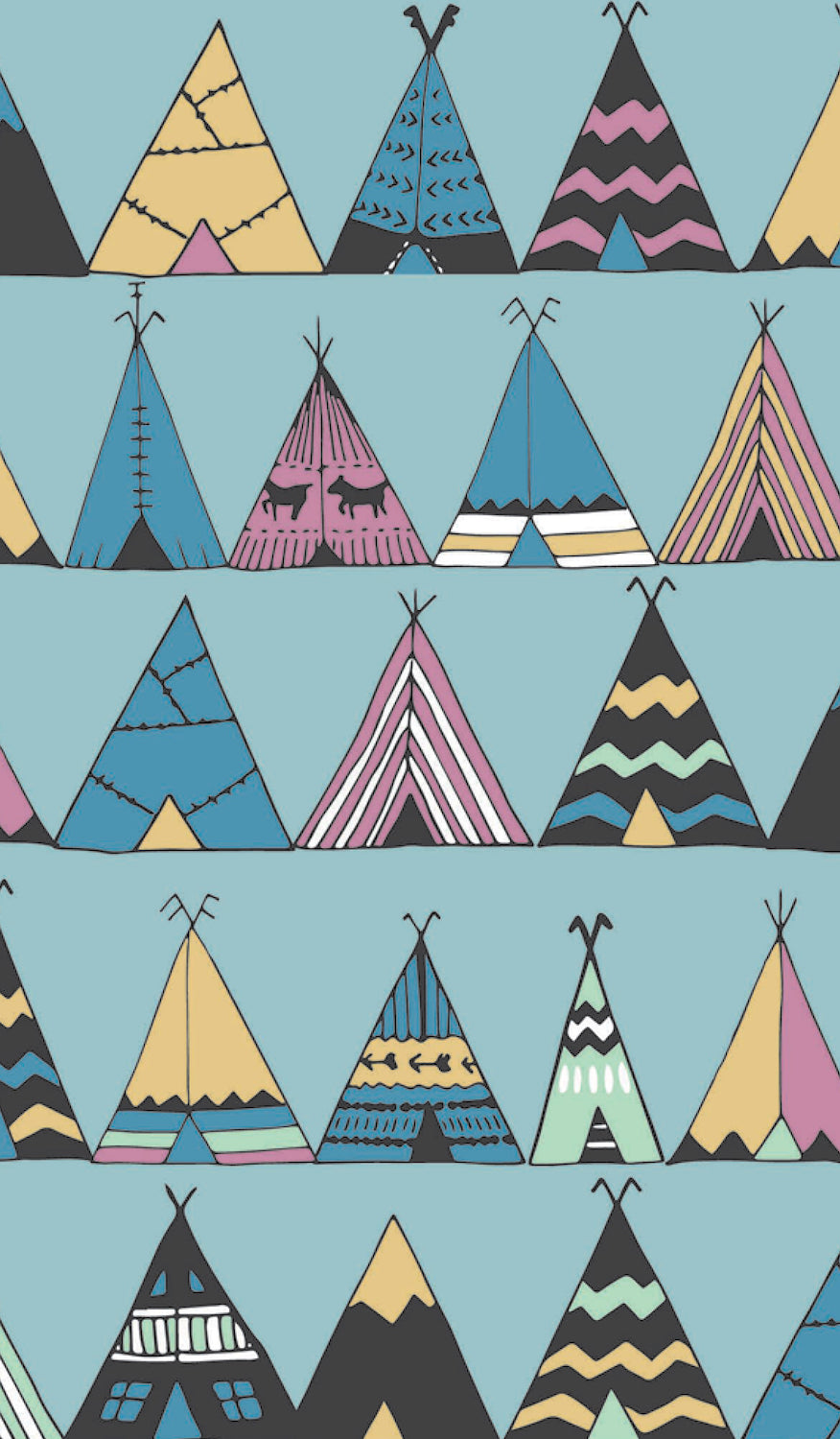 Teepees School Book Cover