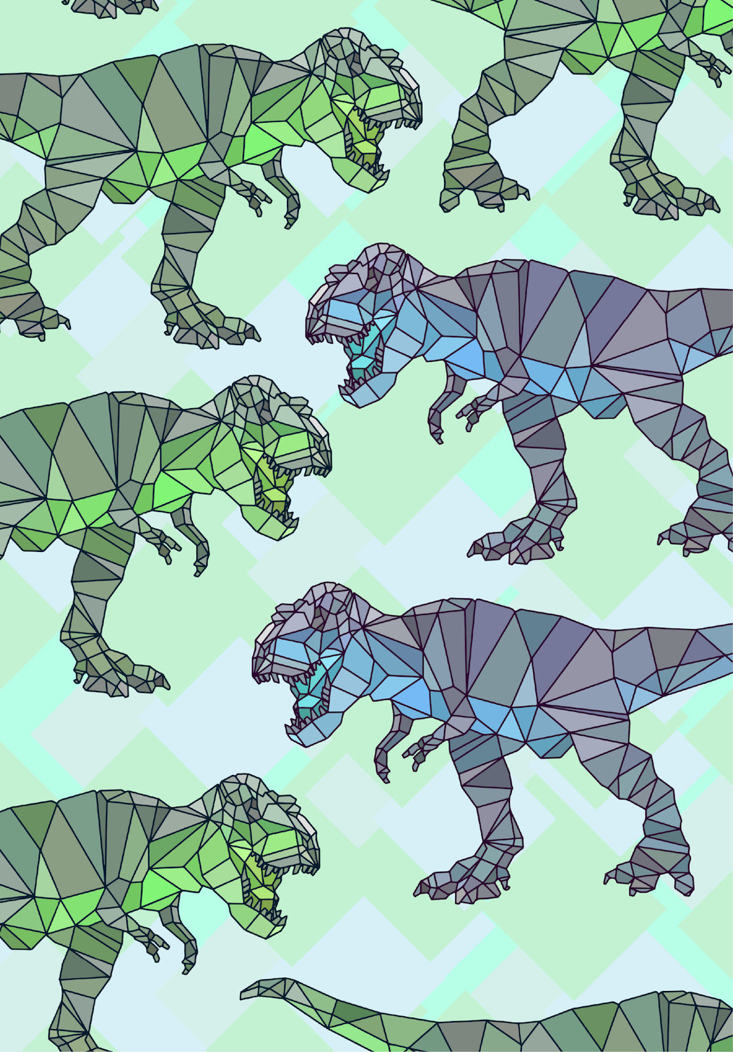Dinosaur Well Child Notebook Cover