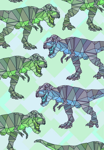 Dinosaur Well Child Notebook Cover