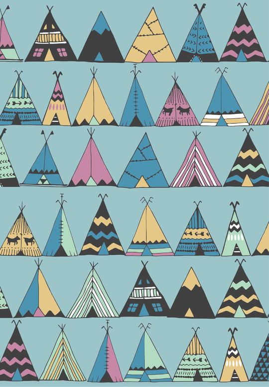Teepees School Book Cover