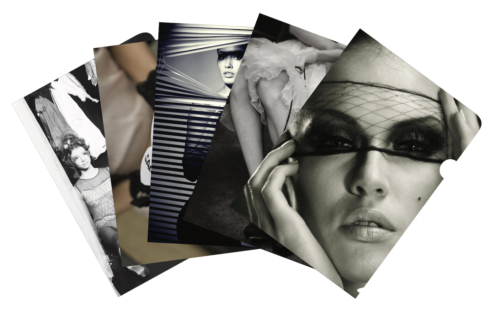 Retro Fashion mixed pack of 5 document covers