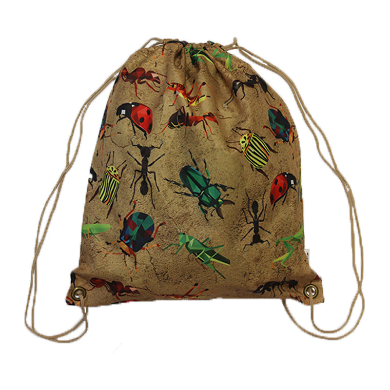 Swim Gym Bag Insects