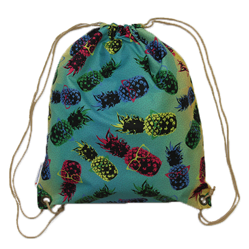 Drawstring Bag - Pineapples
